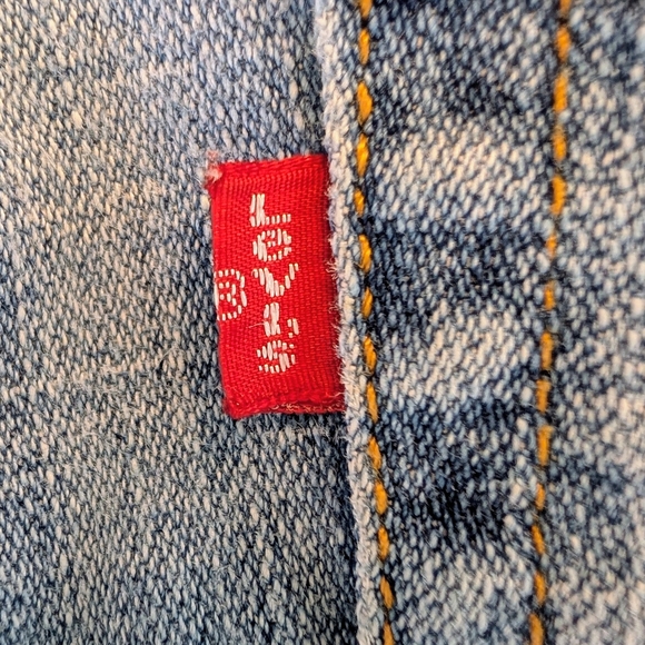 Levi's 545 Low Boot Cut Blue Jeans Y2K Vintage-inspired Retro Denim Core - Picture 8 of 12